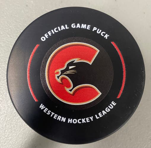 Prince George Cougars puck