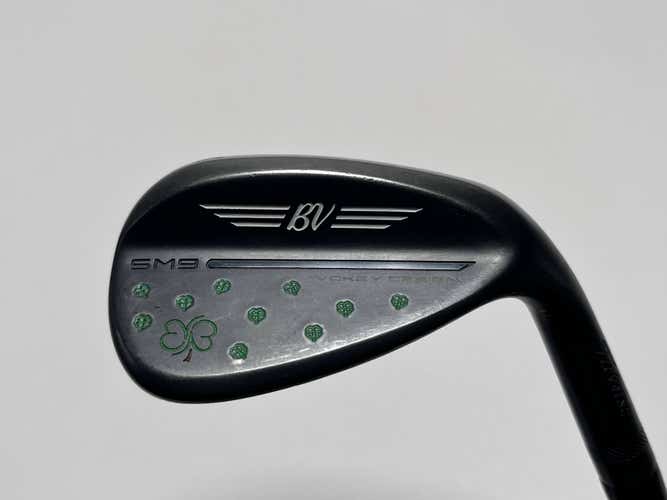 Titleist Vokey SM9 Jet Black Wedge 54* 10 Bounce S-Grind Wedge Steel Mens RH