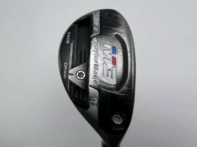 TaylorMade M3 3 Hybrid 19* Fujikura Ventus Blue 7-S Stiff Graphite Mens RH