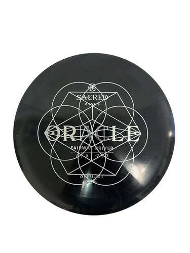Used Sacred Alchemy Oracle 175g Disc Golf Driver Black  11692-S000150747