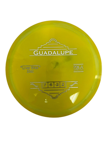 Used Lone Star Disc Bravo Guadalupe 162g Disc Golf Driver Yellow  11692-S000150746
