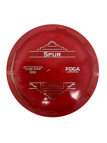 Used Lone Star Disc Bravo Spur 172g Disc Golf Driver Red   11692-S000150743