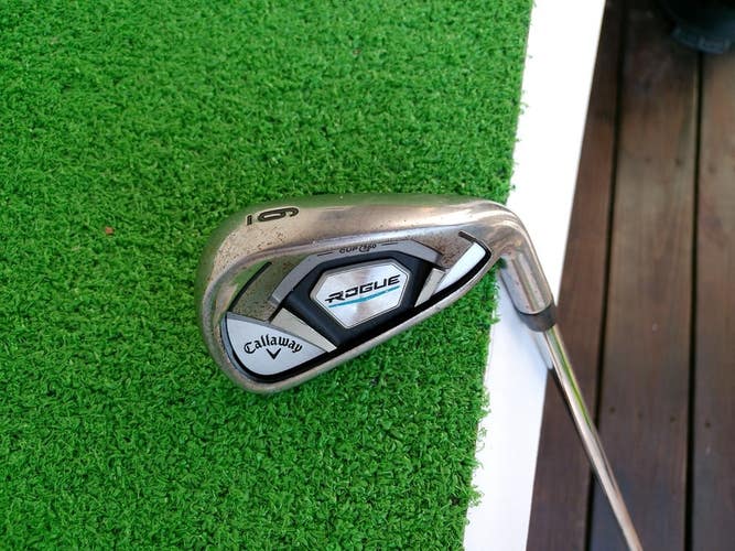 Callaway CF18 ROGUE 6-Iron w/ True Temper XP95 S300 Stiff Shaft