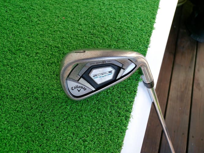 Callaway CF18 ROGUE 7-Iron w/ True Temper XP95 S300 Stiff Shaft