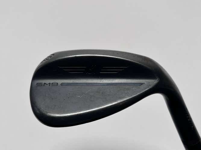 Titleist Vokey SM9 Jet Black Wedge 58* 12 Bounce D-Grind S400 Black Stiff RH