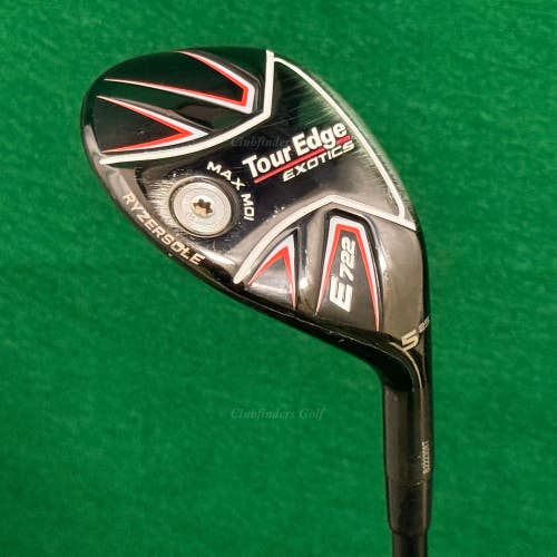 Tour Edge Exotics E722 25 5 Hybrid KBS Tour Graphite Iron 60-A Graphite Seniors