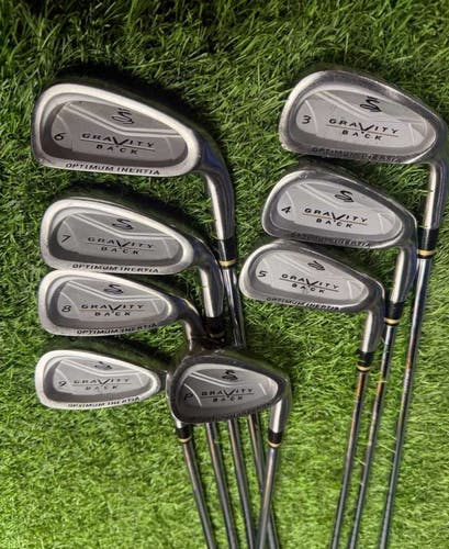 Cobra - Gravity Back - IRON SET 3-Pw - Steel	- Regular Flex - RH