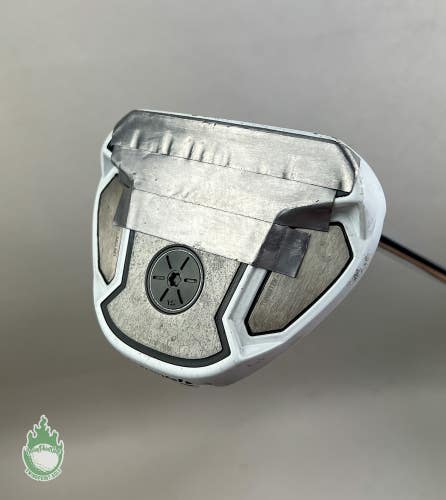 Used Right Handed TaylorMade Ghost Manta 48" Belly Putter Steel Golf Club