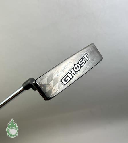 Left Handed TaylorMade Daytona Ghost Tour Black 33" Putter Steel Golf Club