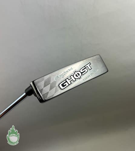 Left Handed TaylorMade Daytona Ghost Tour Black 33" Putter Steel Golf Club