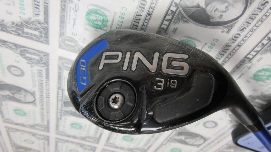 Men's 2014 Ping G30 Right Handed Hybrid Stiff Flex 3H Graphite Shaft (Used)