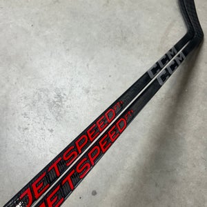 2 PACK 85 Flex P90 Senior CCM Jetspeed FT+ Pro Left Hand Hockey Stick Pro Stock