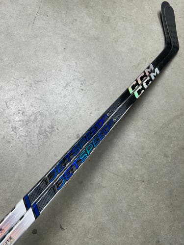 2 PACK 100 Flex P92 Senior CCM JetSpeed FT6 Pro Left Hand Hockey Stick Pro Stock (New)