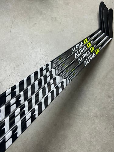 4 PACK 100 Flex P28 Senior Warrior Alpha LXT Left Hand Hockey Stick Pro Stock (New)