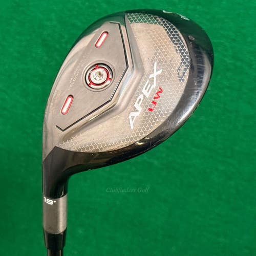 LH Callaway Apex UW 19 Hybrid HZRDUS Smoke Black RDX 70g Graphite Extra Stiff