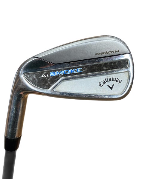 Callaway Paradym Ai Smoke 7 Iron Left Hand Regular Flex Cypher 5 5.0 Graphite Shaft