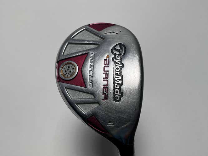 TaylorMade Burner Rescue 5 Hybrid 25* REAX SuperFast 65g Stiff Graphite Mens RH