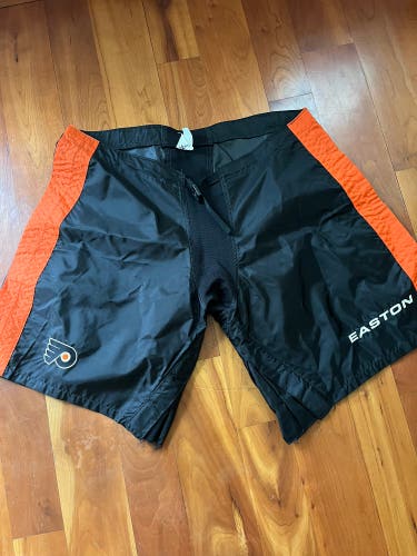Philadelphia Flyers Pro Stock, Senior Size 54 Easton Hockey Pant Shell (New)