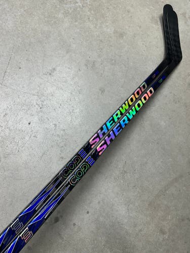 2 PACK 68 Flex P92M  Senior Sherwood Code TMP Pro Left Hand Hockey Stick (New)