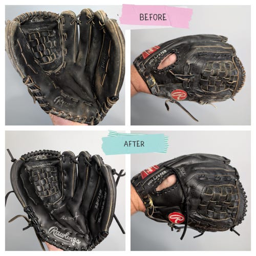 Rawlings RH RBG 36 Dale Murphy Refurbished Baseball Glove 12.5" (Used)