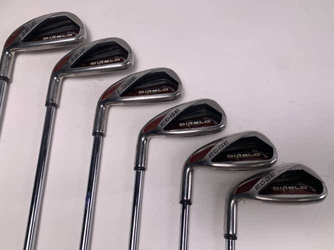 Callaway Diablo Edge Iron Set 5-PW Uniflex Steel Mens LH