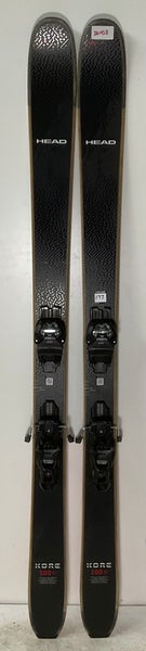 2026 HEAD 177cm All Mountain Kore 100 Ti Demo Skis With Attack Lyt 13 Bindings (Used)(26HD8)