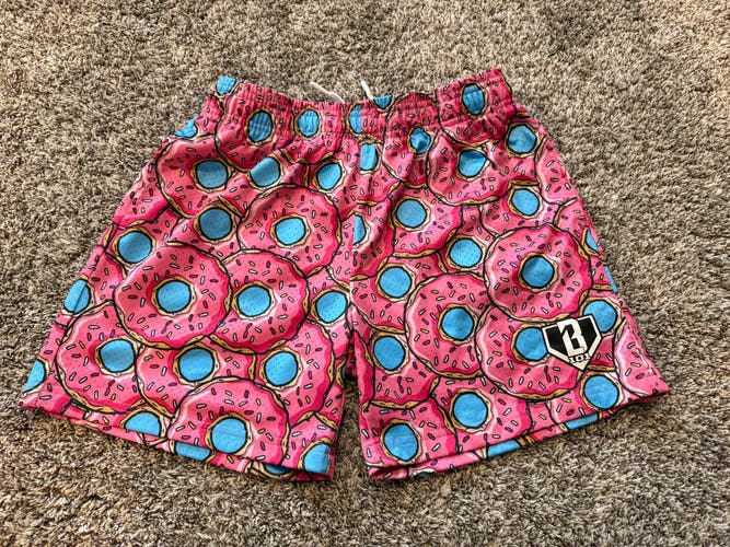 Pink XL Boys baseball 101 Donut shorts