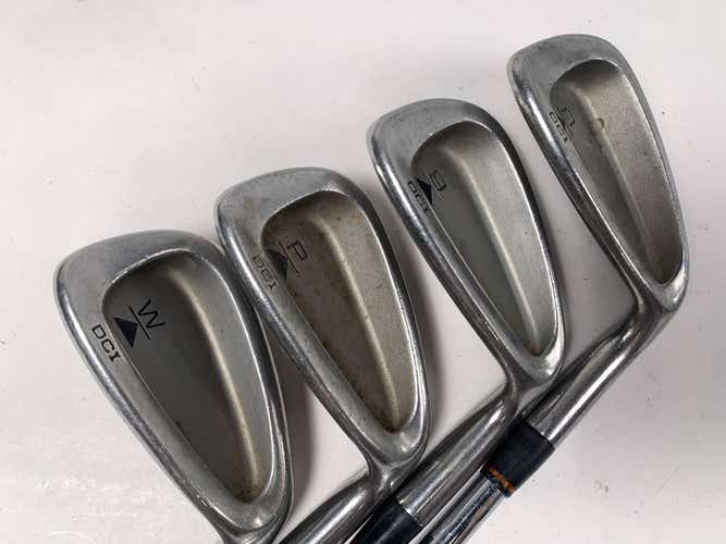 Titleist DCI Black Iron Set 8-PW+AW MS-209 Stiff Steel Mens RH