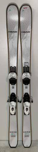 2026 Women's HEAD All Mountain 149cm Kore 87 Ti Demo Skis with Attack Lyt 11 Bindings (Used)(26HD11)
