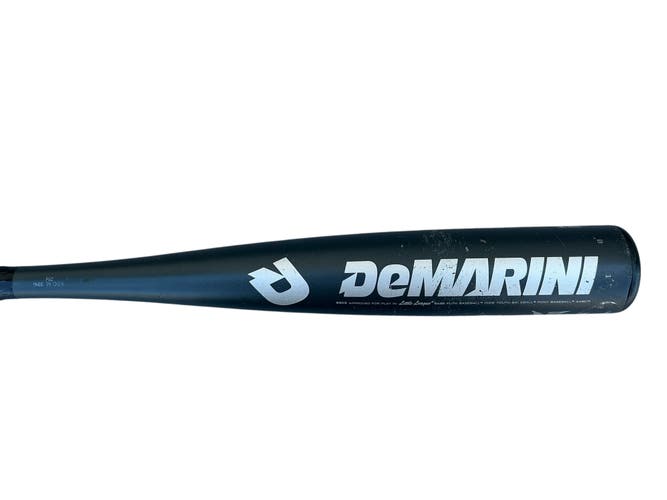 DeMarini VDT14  Bat USSSA Certified (-12) Alloy 13 oz 25" (Used)