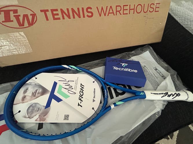 Signed by Daniil Medvedev Technifibre TFight 300 RS Tennis Racquet (New)