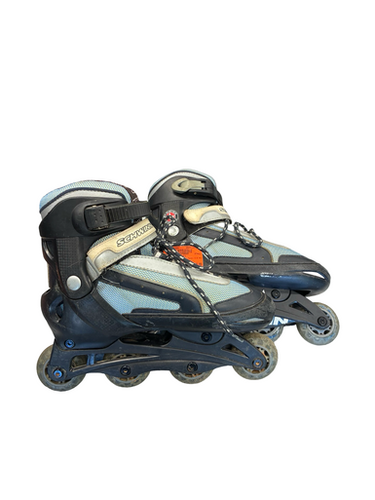 Used Schwinn 5-8 ADJ Senior Rec Fitness Skates Black Adjustable 11682-S000132153