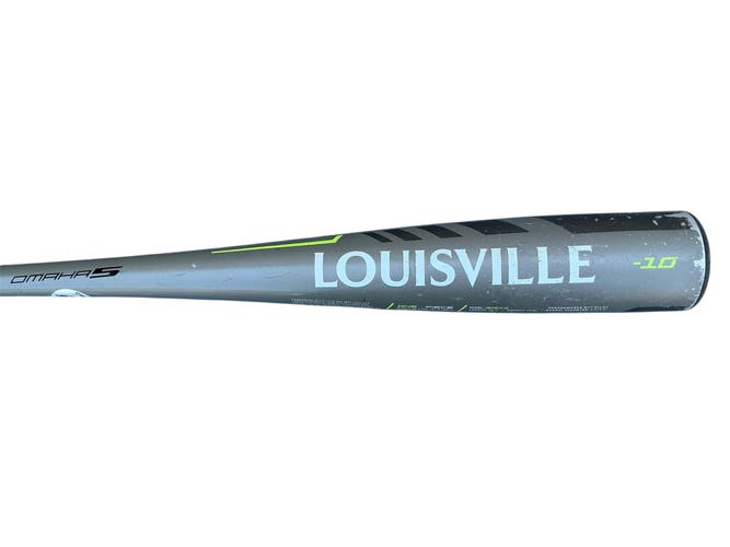 2020 Louisville Slugger Omaha 5 Alloy Bat USABat Certified (-10) Alloy 18 oz 28" (Used)