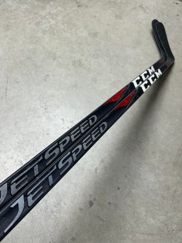 2 PACK 90 Flex P28 Senior CCM Jetspeed Pro Left Hand Hockey Stick Pro Stock