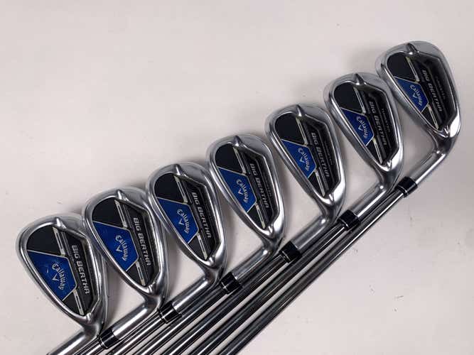Callaway Big Bertha B21 Iron Set 5-PW+AW RCH 65 65g Stiff Graphite Mens RH