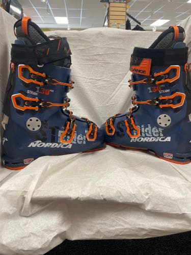 Mondo 27 & 27.5 Men's Nordica Strider 130 Pro DYN Alpine Touring Ski Boots Stiff Flex (Used)