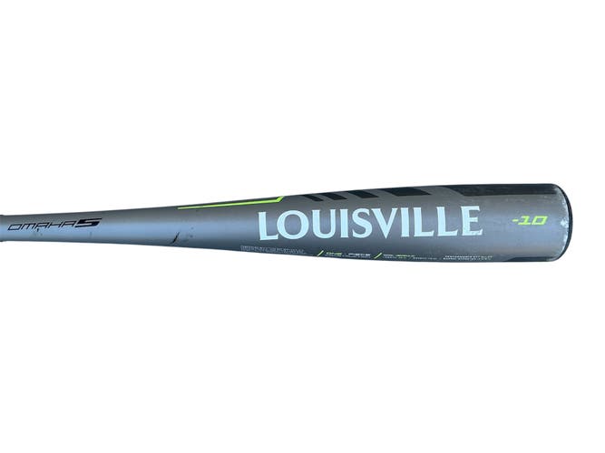 2020 Louisville Slugger Omaha 5 Alloy Bat USABat Certified (-10) Alloy 18 oz 28" (Used)