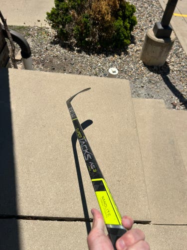 Senior CCM Super Tacks AS3 Pro Left Hand Hockey Stick P90 95 Flex Pro Stock (Used)