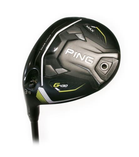 LH Ping G430 Max 15* 3 Wood Graphite Alta CB 65 Stiff Flex
