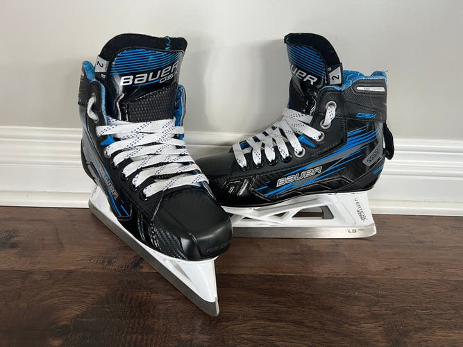 Bauer GSX Hockey Goalie Skates Regular Width Size 2 (Used)