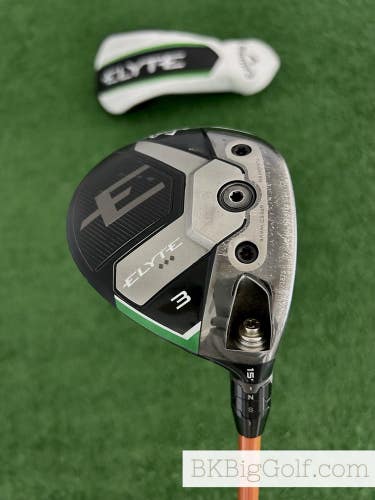 Callaway Elyte Triple Diamond 15 Degree 3 Wood w Headcover