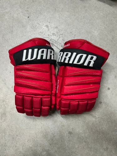 13” Warrior Alpha QX Pro Gloves (New) New Jersey Devils Prostock