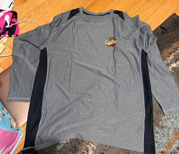 Hershey Cubs Gray Long Sleeve