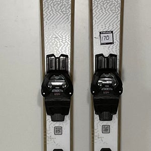 2026 Women's HEAD All Mountain 170cm Kore 87 Ti Demo Skis with Attack Lyt 13 Bindings (Used)(26HD12)