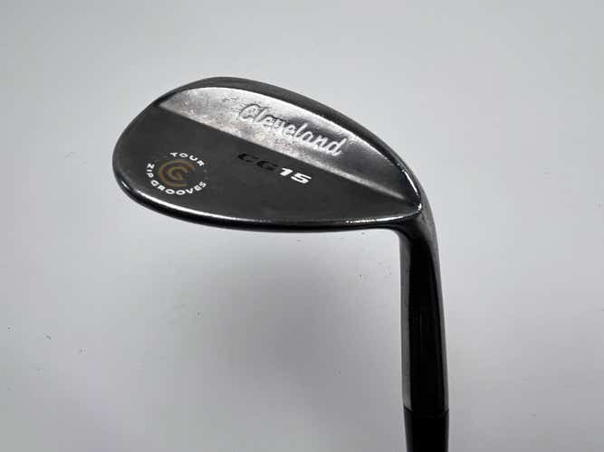 Cleveland CG15 Black Pearl Wedge 56* 14 Bounce Traction Wedge Steel Mens RH