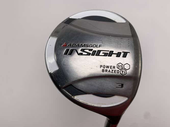 Adams Insight 3 Fairway Wood 15* Aldila 55g Senior Graphite Mens RH Midsize Grip
