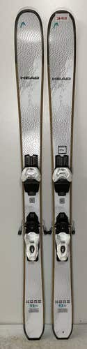 2026 Women's HEAD 156cm All Mountain Kore 93 Ti Demo Skis With Attack 11 Lyt Bindings (Used)(26HD13)