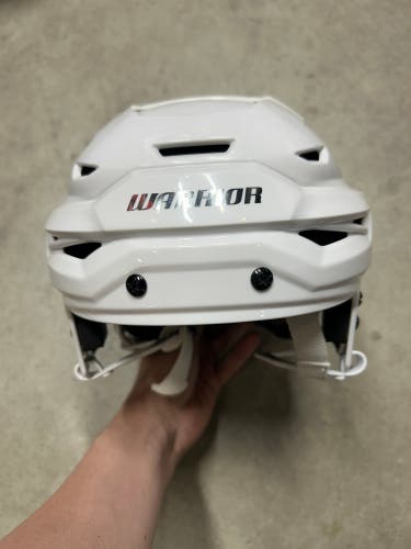 NHL Carolina Hurricanes Warrior CF 100 Helmet Pro Stock (New) White