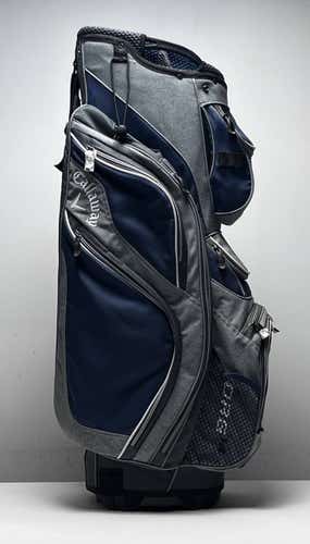 Callaway ORG14 Cart Bag Gray 14-Way Divide Single Strap Golf Bag