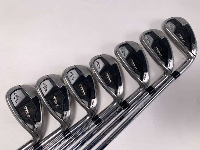 Callaway Rogue ST Max Iron Set 5-PW+GW True Temper Elevate MPH 95g Regular RH